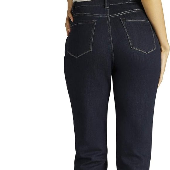 Lee Women's Instantly Slim Straight Leg Jeans 6 Petite NWOT - Picture 3 of 11